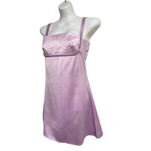 NWT Sthcute Backless Charmaine Romantic Square Neck A-Line Mini Dress Size XS
